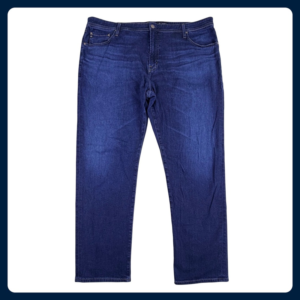 AG Everett Slim Straight Jeans Men 44x32 Blue Cotton Stretch Denim Indigo